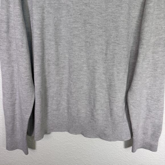 Goodfellow & Co Sweater Mens XL Crewneck Textured Pullover Heather Gray NEW - Picture 5 of 9